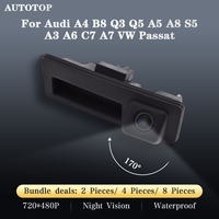 AUTOTOP Car Reversing Camera For Audi A4 B8 Q3 Q5 A5 A8 S5 A3 A6 C7 A7 VW Passat Backup Night Version Water-proof Parking Camera