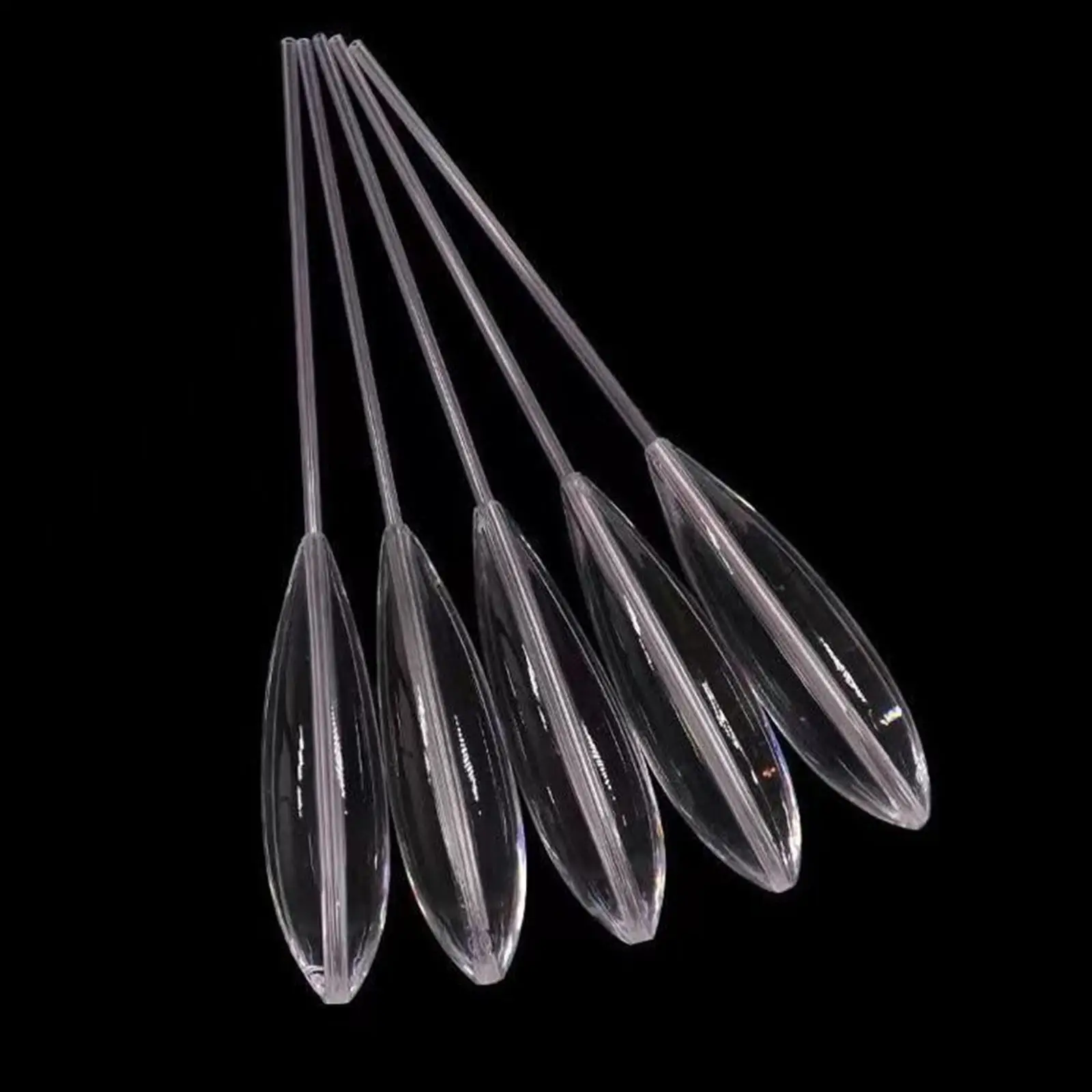 Bombarda Fishing Bobber Float Acrylic Clear Body Abrasion Resistant Slow Sinking 15g for Freshwater and Saltwater Anglers Tools