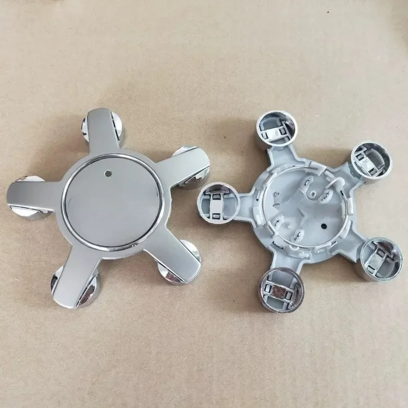 4Pcs Wheel Hub Center Cap Cover for Audi A4L A5 A6L A7 A8 Five Claws Tire Rim Badge