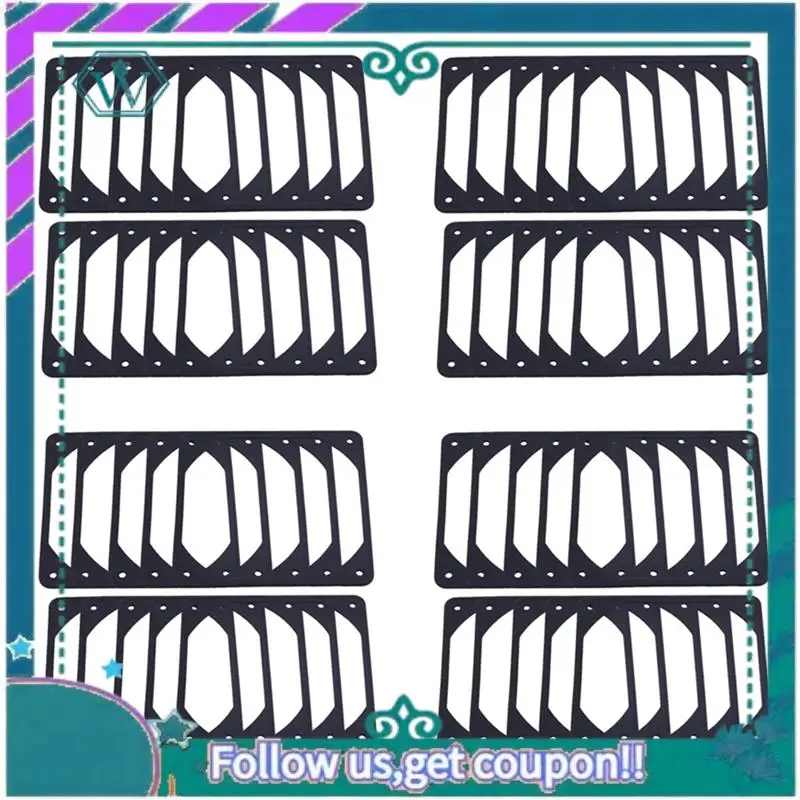 

A75Q-40Pcs 120 мм антивибрационная силиконовая прокладка вентилятора шумопоглощающая прокладка для ПК корпус компьютера вентилятор