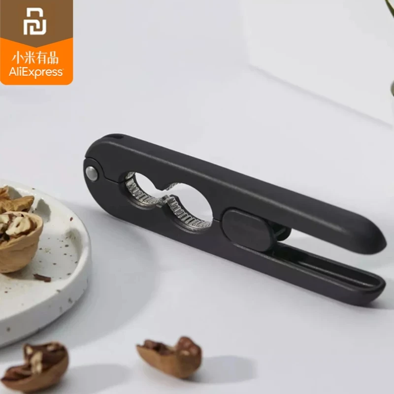 

youpin metal hole opener walnut clip stainless steel portable nut clip kitchen gadget shelling nuclear pliers