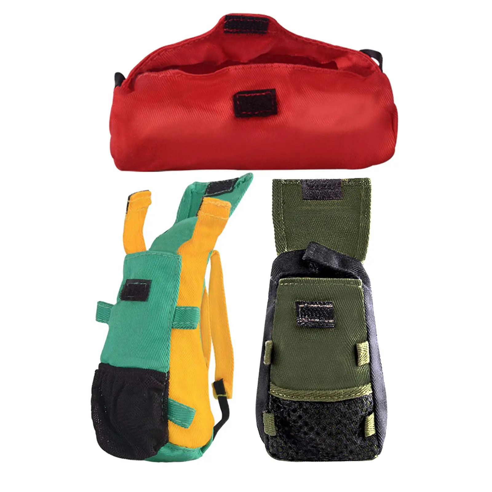 3 قطع 1/6 مقياس الجندي Bacakpacks حقيبة ترحال نموذج ، دمية مصغرة فستان الملحقات لجسم شخصيات العمل 12 بوصة #2