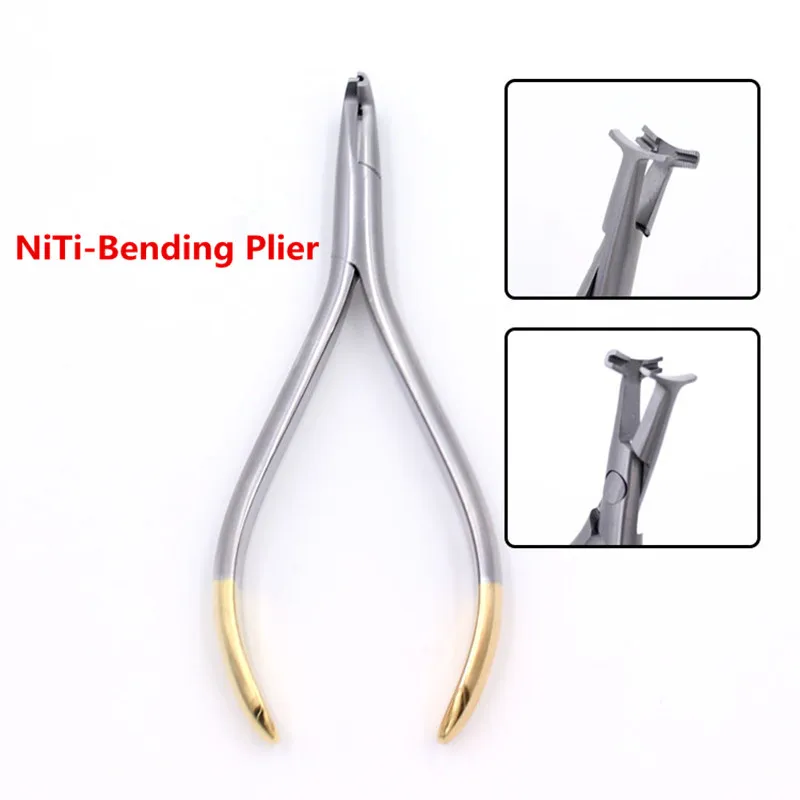 Dental End NiTi Bending Plier Orthodontic Pliers Instrument Arch wire Distal End Back bend Forceps Stainless Steel Dentist Tool