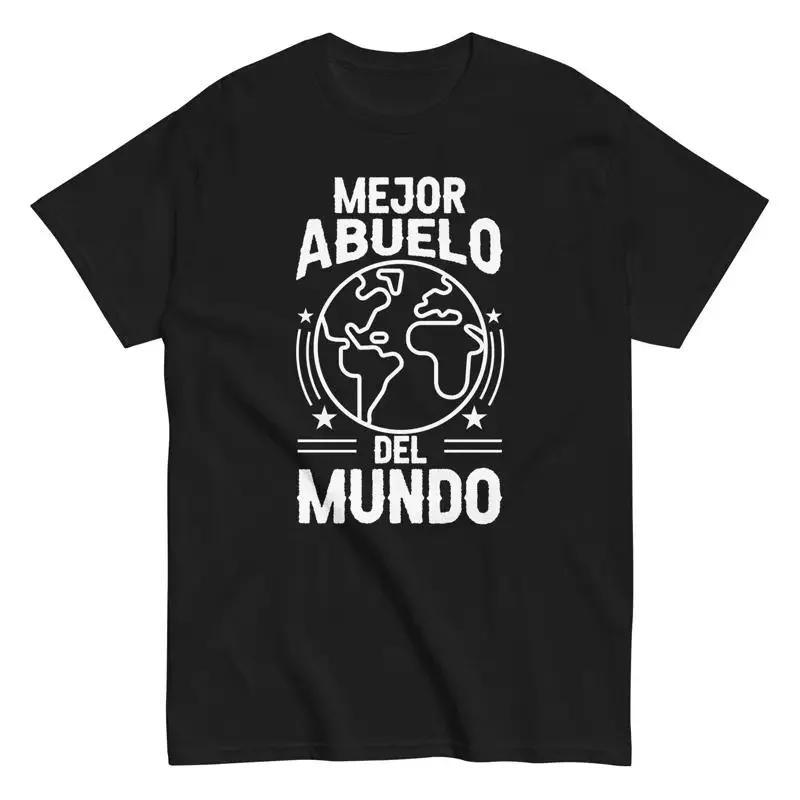 Camiseta del Día del Padre en español, el mejor abuelo del mundo
