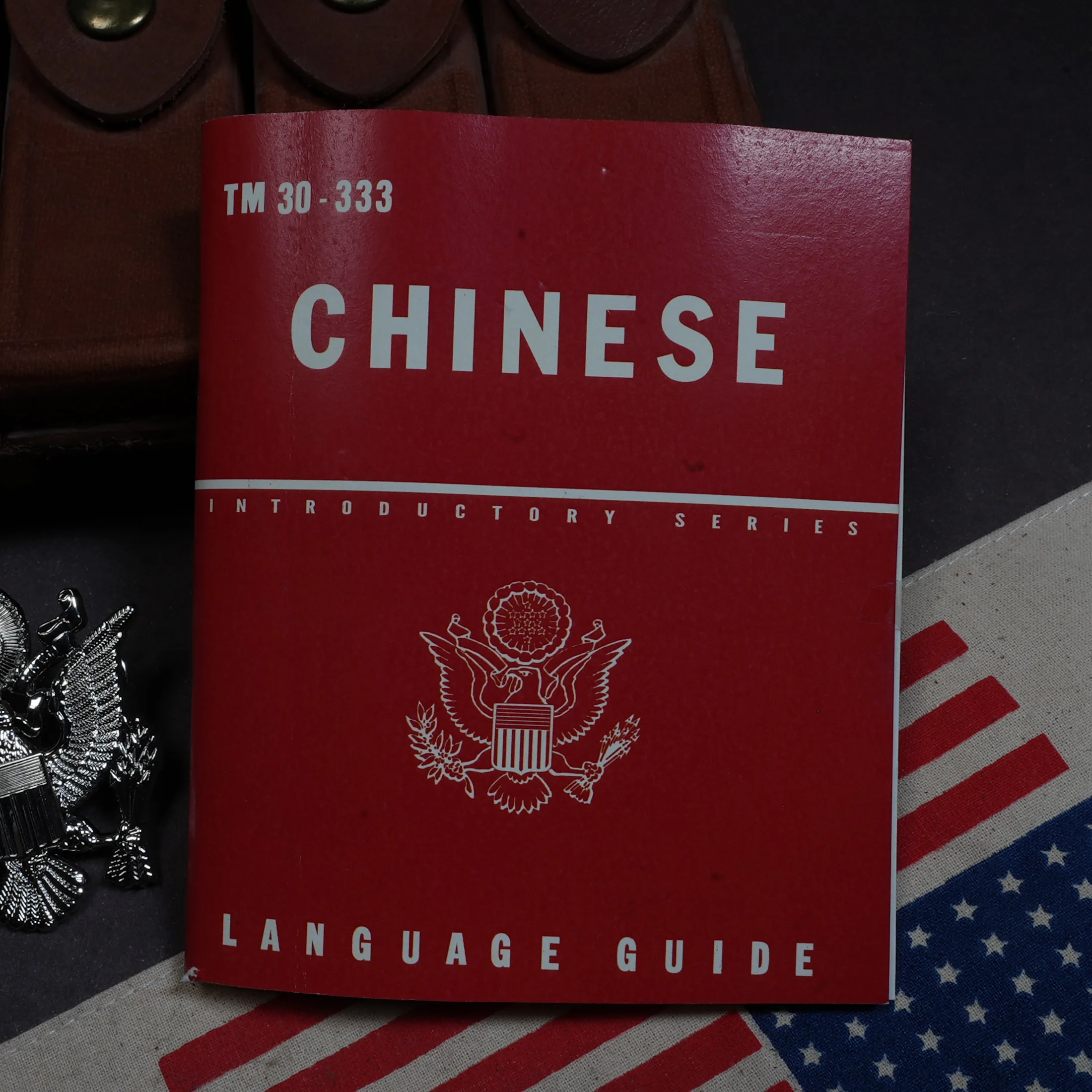 World War II-era M1943《Chinese Spoken Language Guide》Collectible Artifact