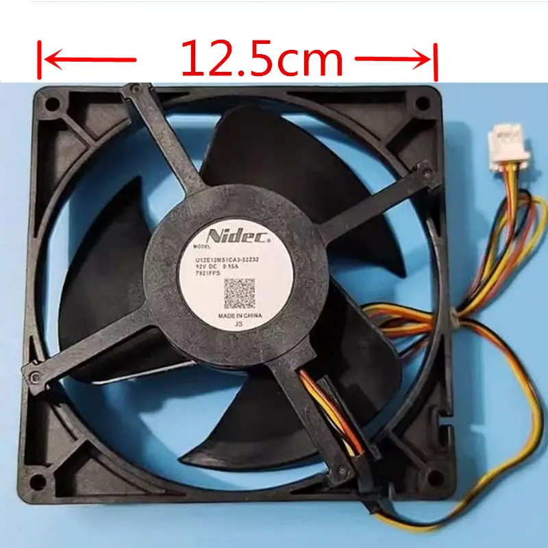 U12E12MS1CA3-52Z32 Refrigerator Fan Parts 12.5cm 12V 0.15A