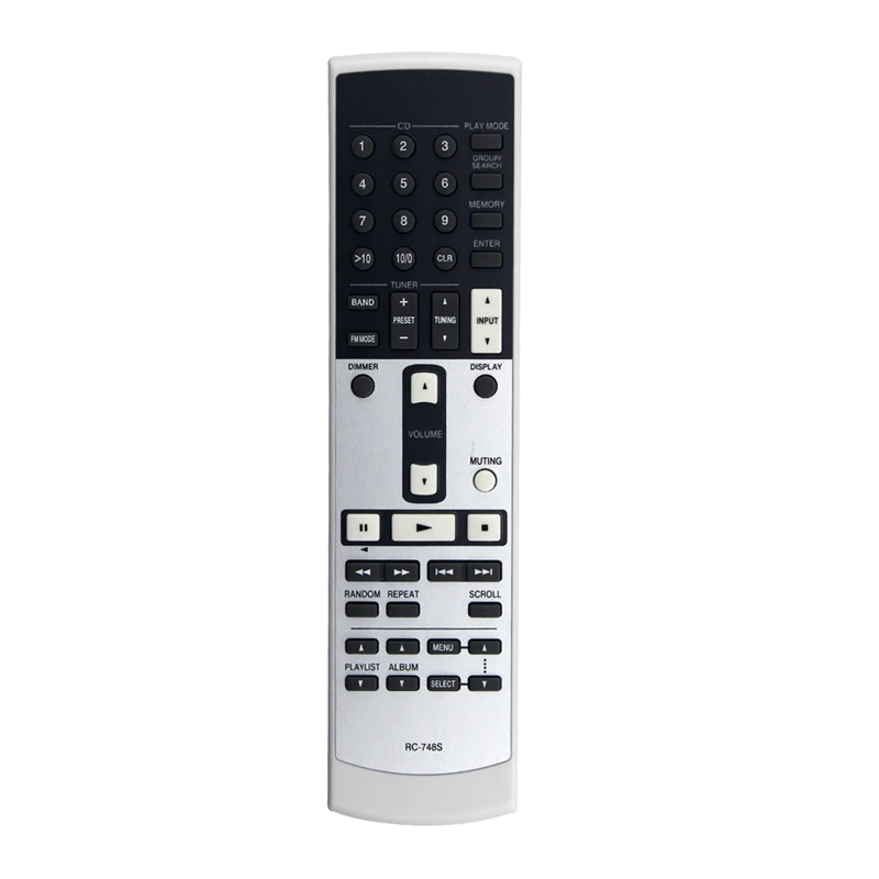 RC-748S Remote Control Replace For ONKYO CD AV Player A-9377 DX7555 DX9377 A9155 A9377 A9555 A9755 A9355 DX7355 A-9377B