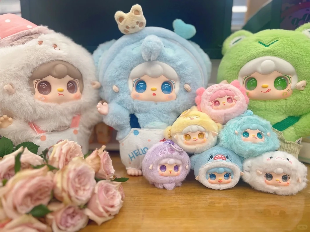 

Genuine Yooki Ocean Baby Blind Box Toy Doll Pendant Birthday Gift For Girls Cute Trendy Tote Bag Ornament Collectible Figure