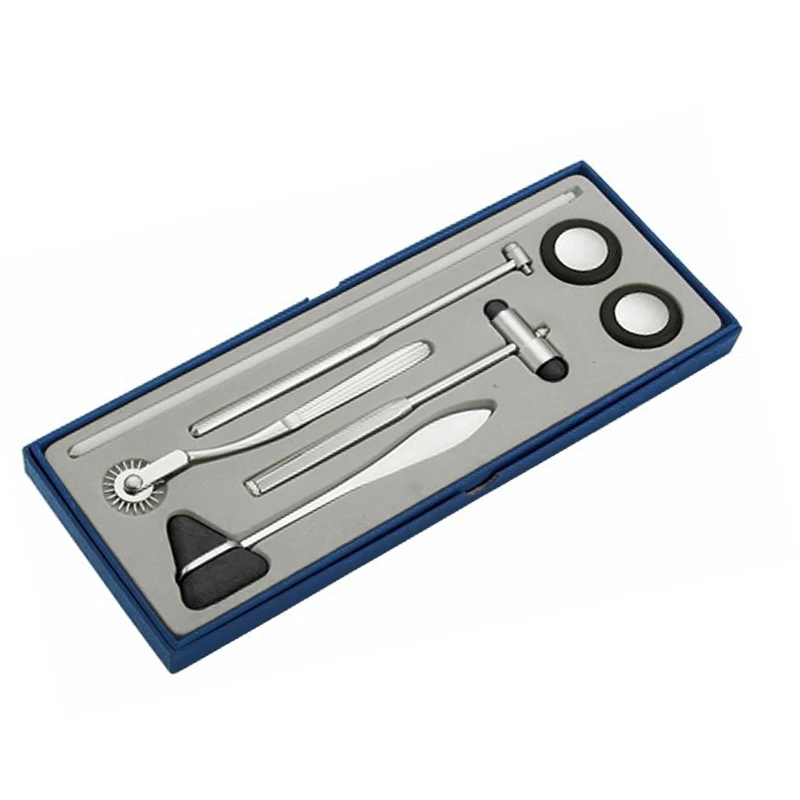 

5-in-1 medical nerve testing diagnosis reflex impact knee massage stick pressure reducing hammer tool nerve impactor