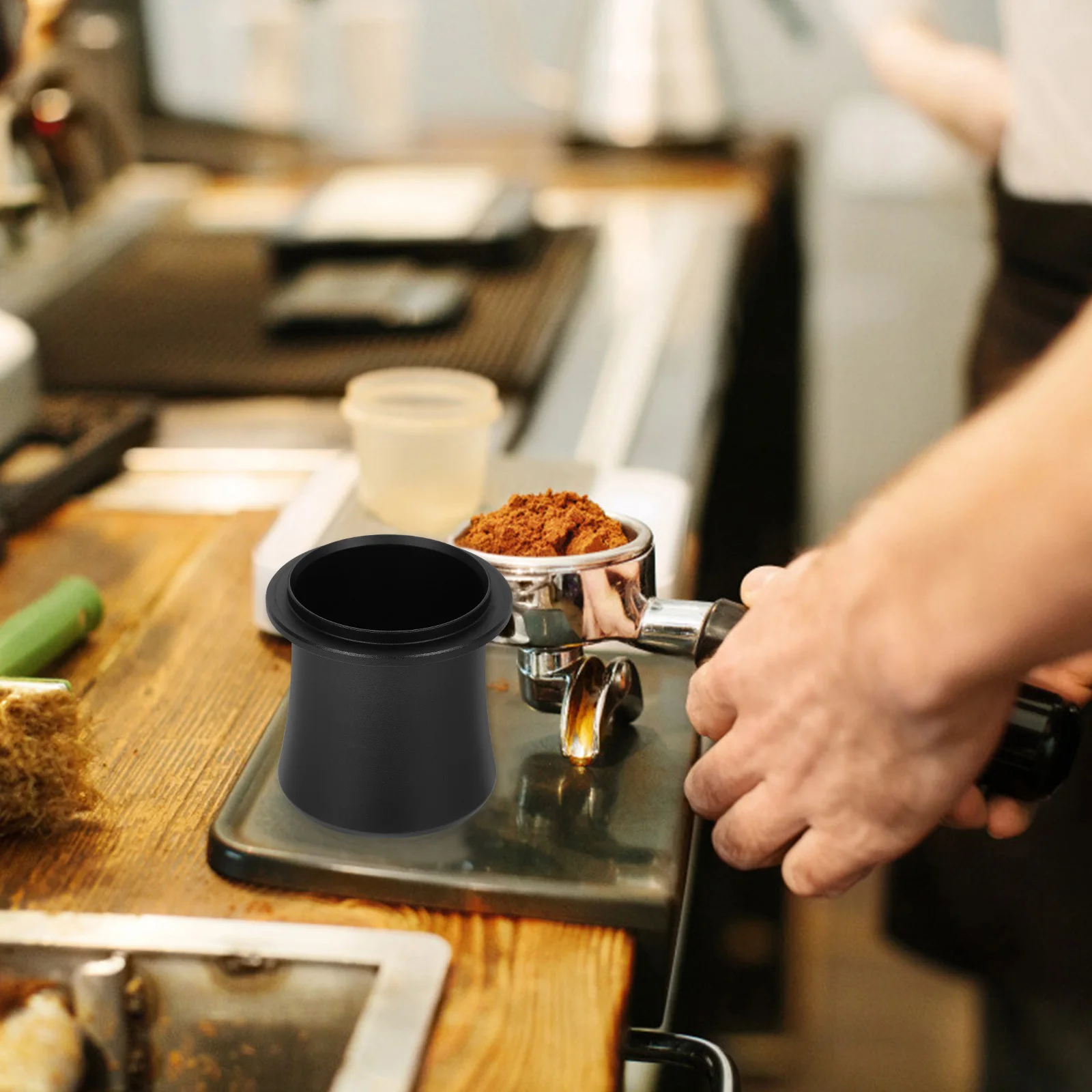 

Metal Dosing Cup 51 53 54mm Espresso Coffee Powder Tool Aluminium Alloy Espresso Dosing Cup Coffee Machine Replacement