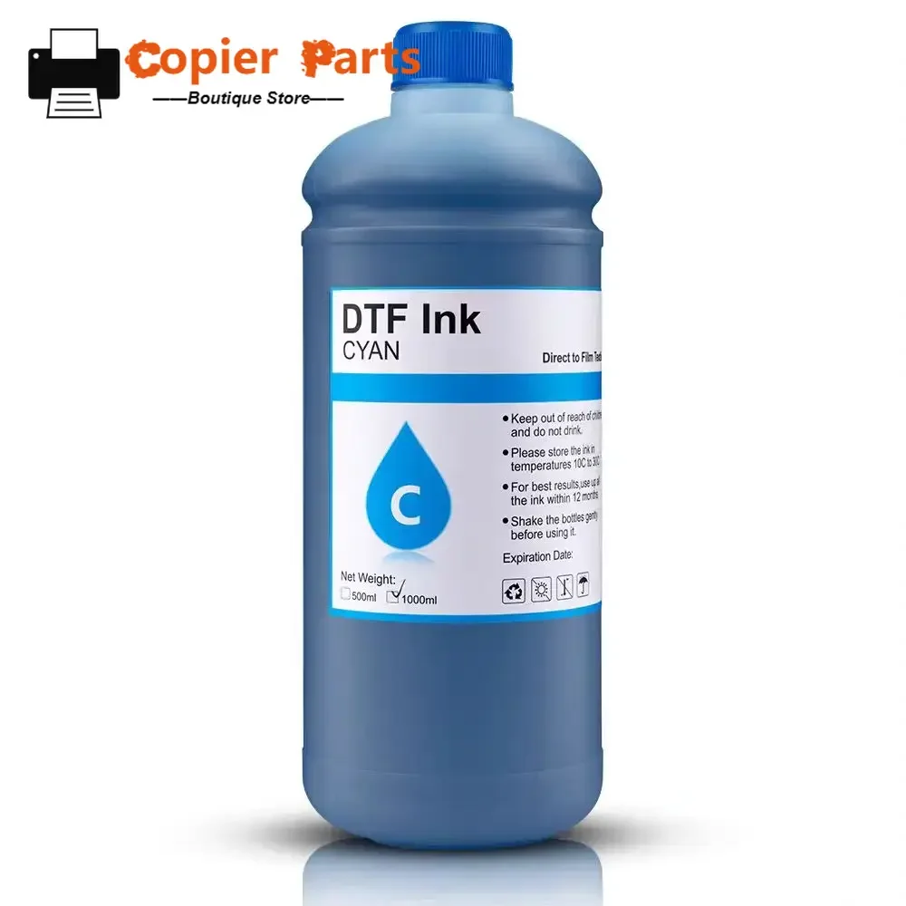 1000ML White DTF INK Set For DTF Film Direct Transfer Film Heat Transfer for Epson Printer Ink I3200 L1800 L800 L805 PET Film