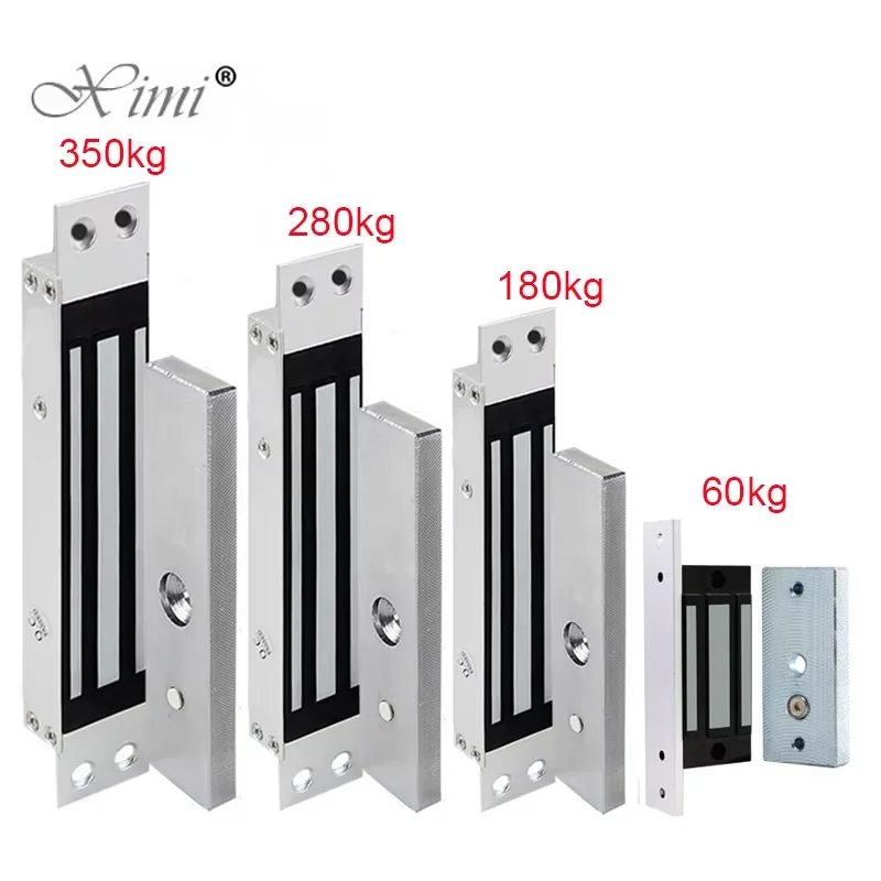 

60/180/280/350KG Good Quality Embedded Buried Magnetic Lock Electric Lock Door Access Control System EM Lock Smart Lock