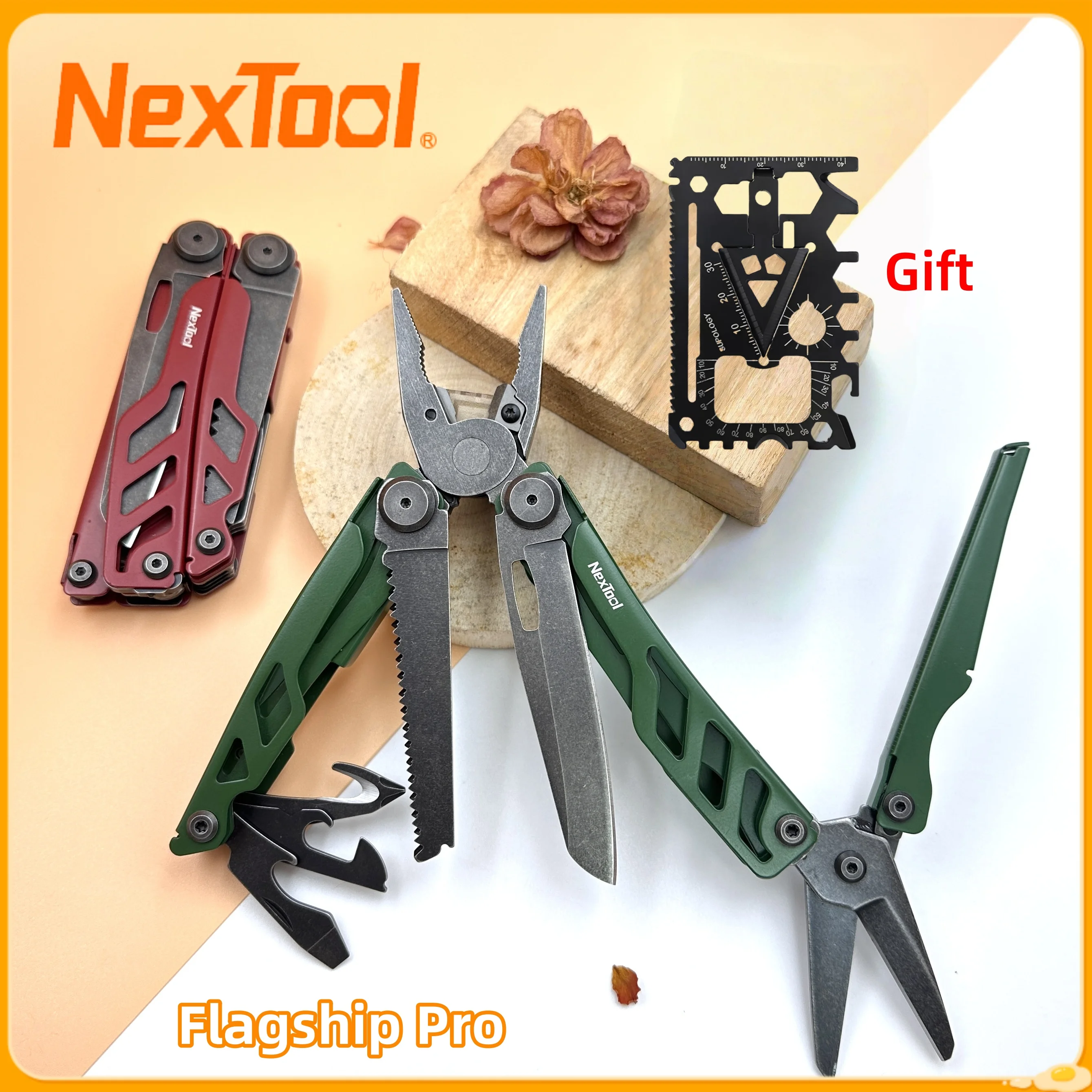 NexTool 16 в 1, флагманский профессиональный многофункциональный инструмент, плоскогубцы, складной нож, тактические карманные ножи для выживания в кемпинге, многофункциональные инструменты