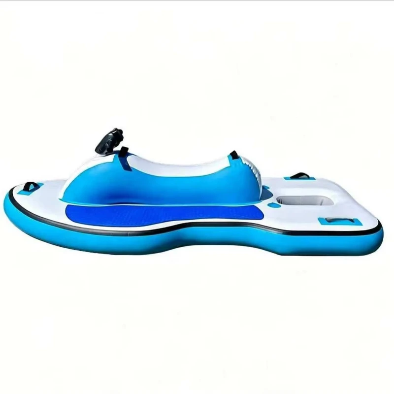 Inflatable Electric Jet Ski Portable Motorized Water Scooter High Speed Water Sport Toy for Beach Lake