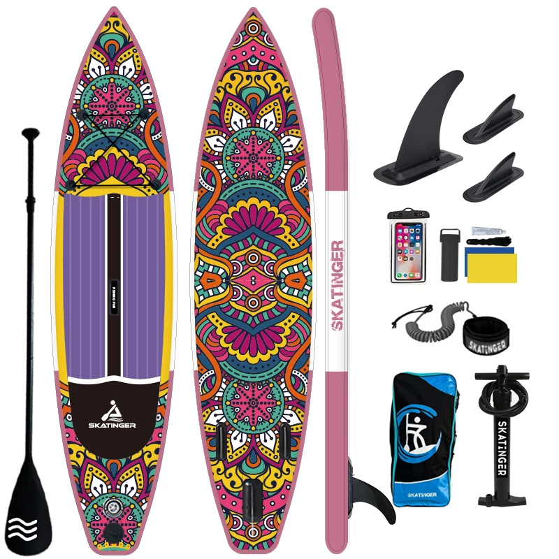 

Настраиваемая доска для серфинга, надувная доска для серфинга из прочного ПВХ + Эва + Прямая строчка