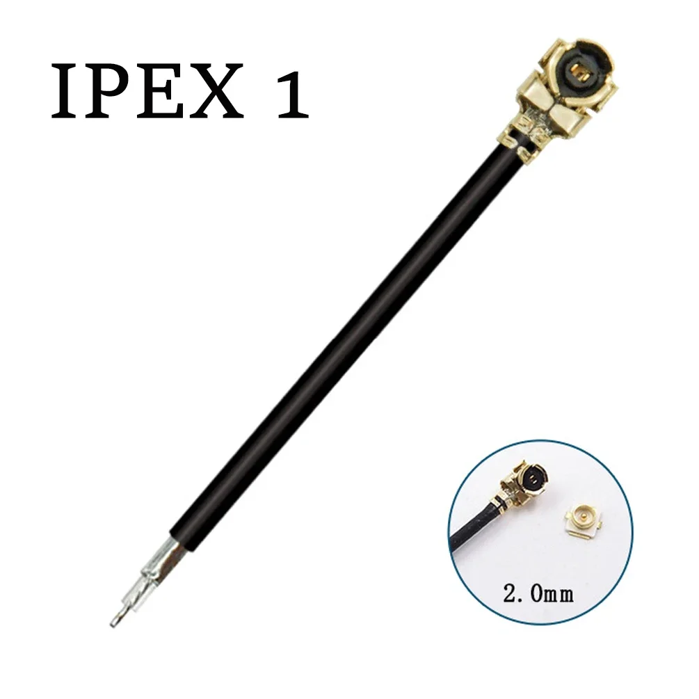 10 Stück IPX u.fl Jack RF-Kabel – 1,13 mm Jumper-Löt-Einzelkopf-Adapter-Anschluss (10 cm/15 cm/20 cm/30 cm Längenoptionen)
