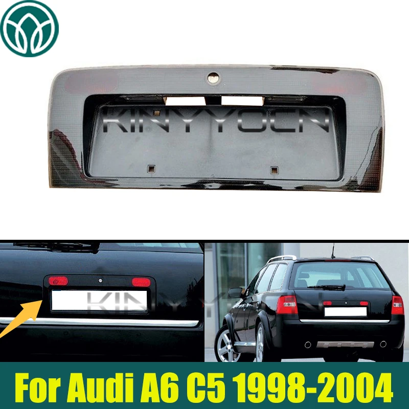 

Задний номерной знак автомобиля для Audi A6 C5 1998 1999 2000 2001 2002 2003 2004, рамка освещения заднего номерного знака