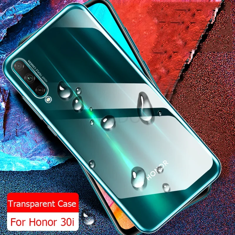 For Huawei Honor 30i Case Slim Soft Transparent High Clear TPU Phone Cases For Honor 30i Honor30i Honor 30 i Cover