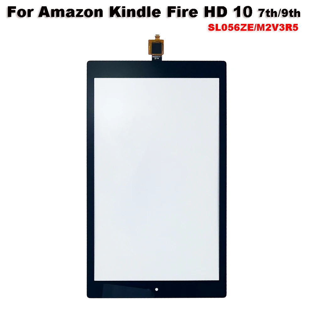 10.1" New For Amazon Kindle Fire HD 10 7th 9th 2017 2019 SL056ZE M2V3R5 Touch Screen + OCA LCD Front Glass Panel Replacement