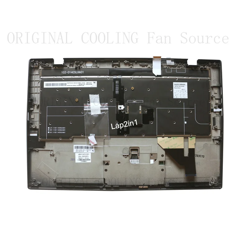 R+  New FOR Lenovo ThinkPad X1 Carbon 3rd Gen 2015 Palmrest UK Keyboard Touchpad 00HN974