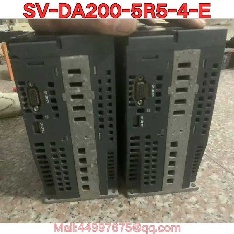 Second-hand SV-DA200-5R5-4-E servo drive function test is normal Latest prices for August 2026