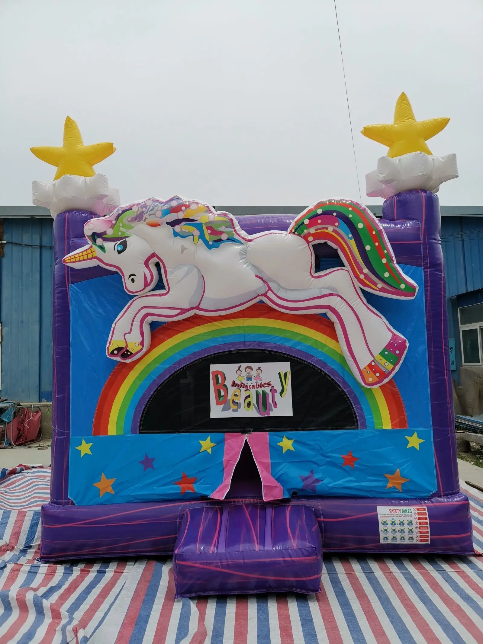 High Quality Hot Sale Commercial Inflatable Bounce House Inflatable Jumping Castle Bouncer  and Toddler Bounce House