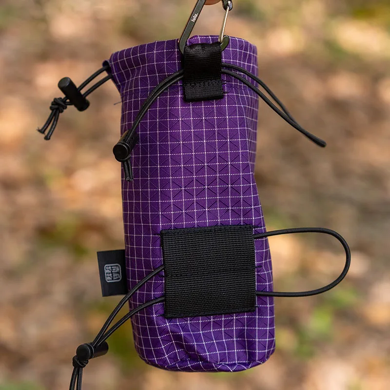 Pochette d'épaule UHMWPE XPAC 25g, porte-bouteille d'eau pour sac à dos de randonnée, fixation Molle ultralégère