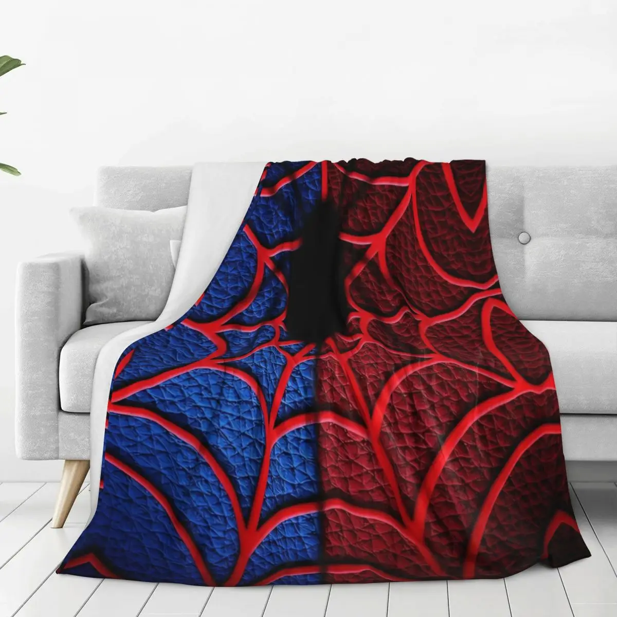 The Amazing Spider-Man Warm Soft Blanket Film Travel Plush Throw Blanket Fluffy Home Decor Flannel Bedspread Sofa Bed Cover