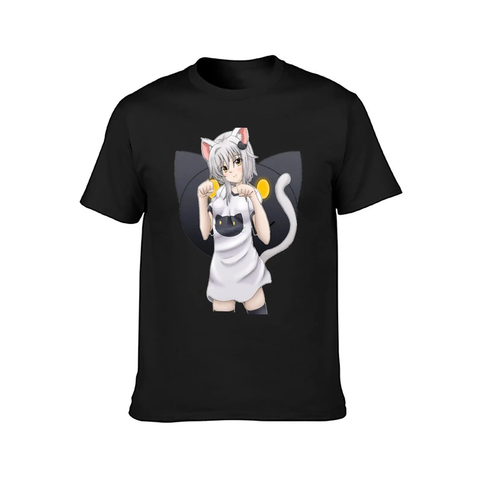 Koneko Toujou Cat T-Shirt sports fans plain mens t shirts