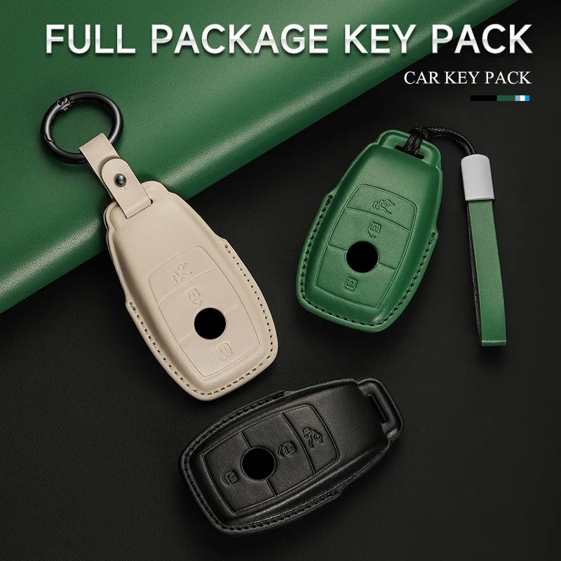 

For Mercedes Benz key set new C-Class C260L bag E300L shell A200L buckle GLB/GLC/GLE350 car key special protective cover