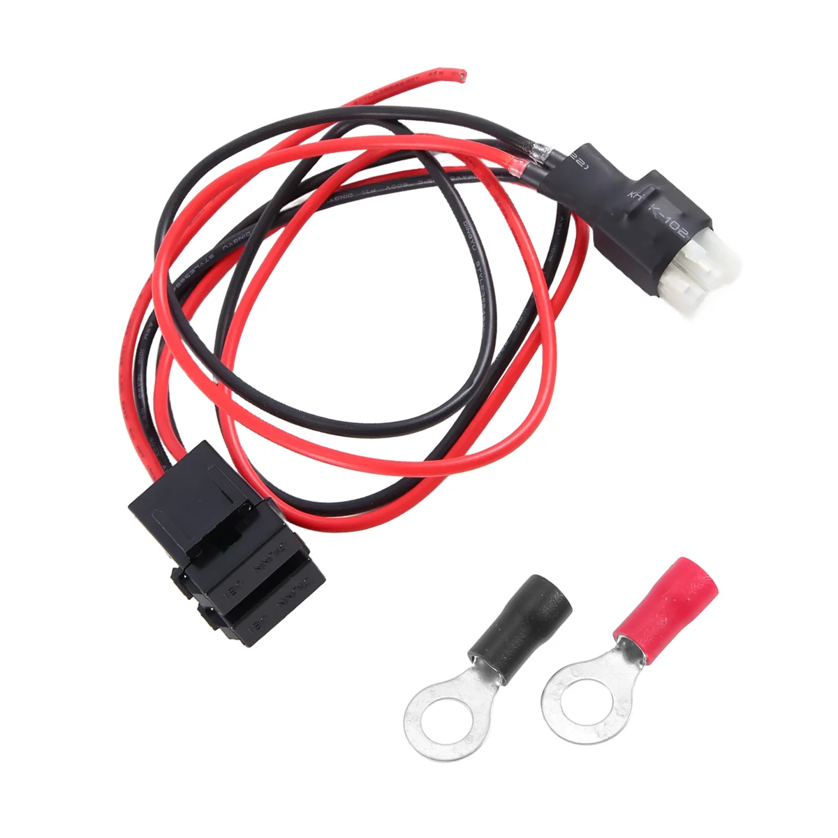 30A 1M Fuse 6 PIN Short Wave Power Supply Cord Cable For Yaesu FT-857D FT-897D