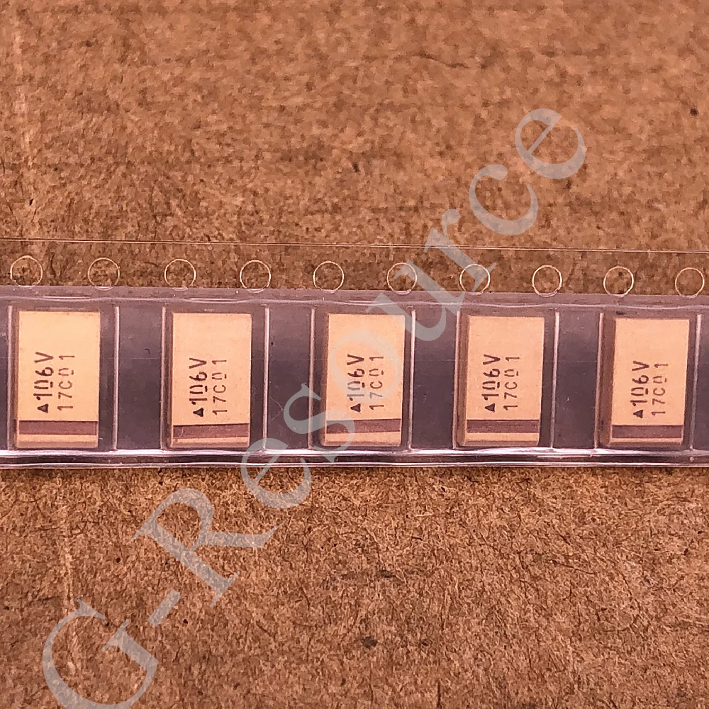 

(10pcs) TAJD106K035RNJ Tantalum Capacitor 7343D 35V 10UF ±10%