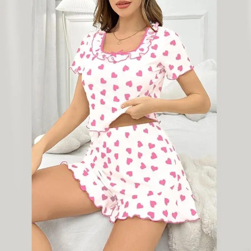 

Пижама, установленная для женщин 2 кусочки, наборы лаунж пижа