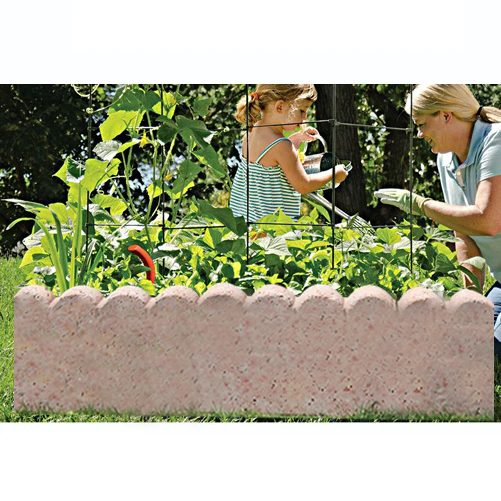 

Plastic Cement Mold Reusable DIY Form for Garden Decor Handmade Craft Building Material Easy Storage Design Mould