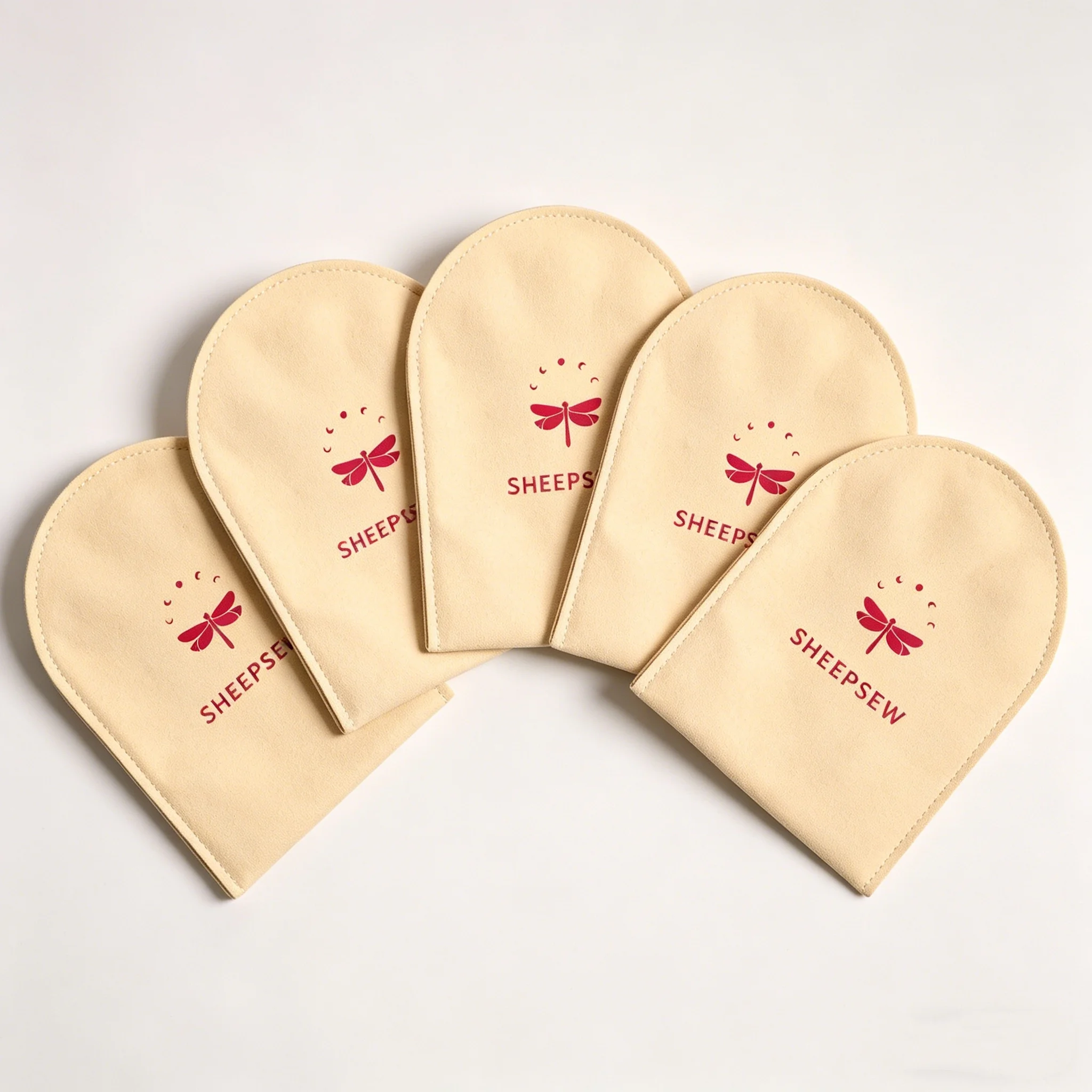 

Мешочек-футляр из микрофибры с замшевым покрытием SheepSew OEM на заказ, с напечатанным логотипом, для упаковки ювелирных изделий и подарков