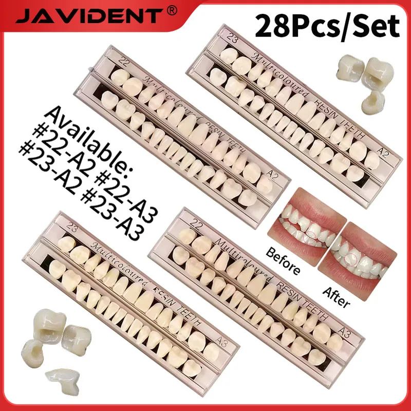 1Pcs Dental Resin Shade Guide Highly Wear-Resistant Dental Granules Denture Component Teaching Model Oral Dental Instruments