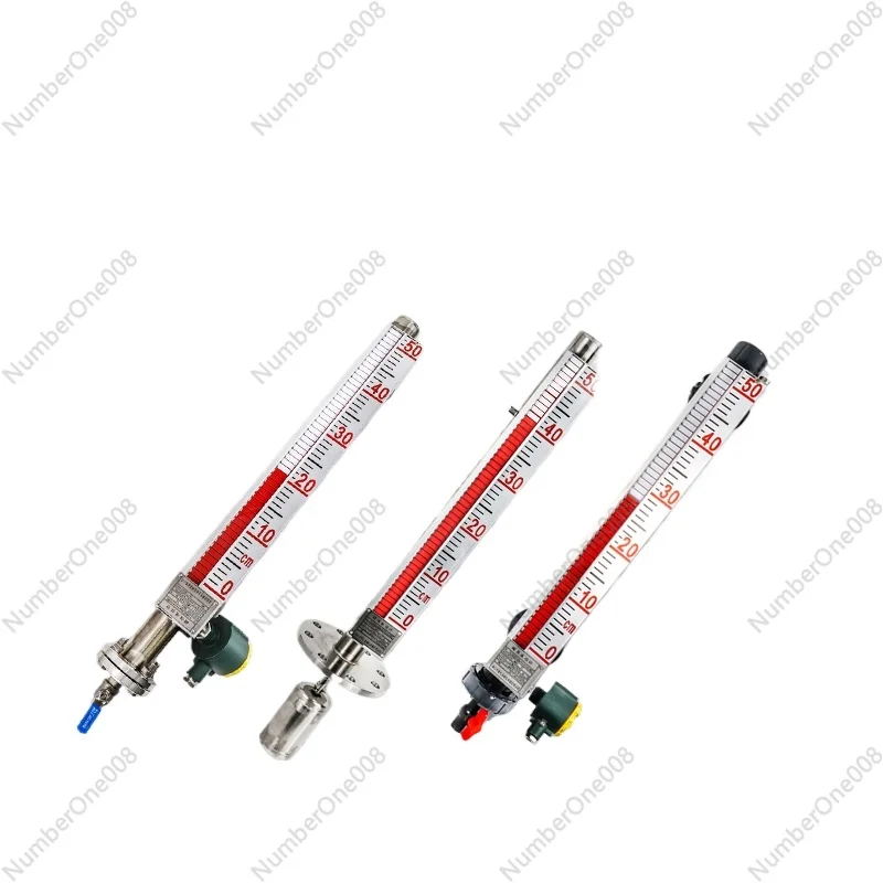 

Liquid level sensor Lined PTFE transmitter Magnetic water level gauge Top-mounted with remote transmission
