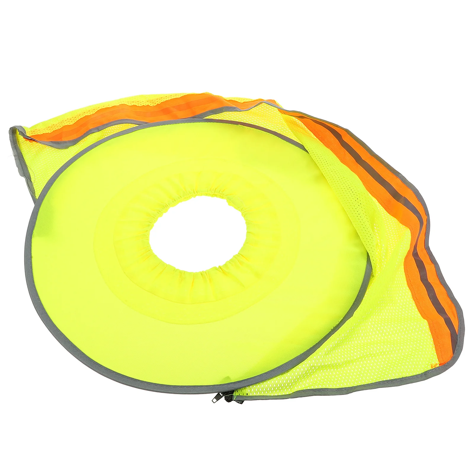 

Construction Hat Brim Shade Sunproof Hard Hat Visor Neck Cover Adjustable Elastic Band Breathable Safety Visor Outdoor