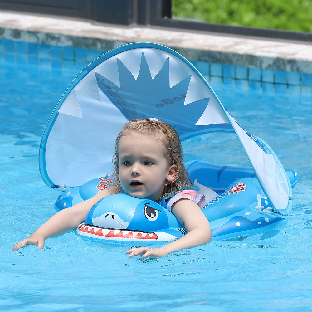 New Baby Swimming Float Ring Inflatable Infant Floating For Summer Kids Swim Pool Accessories Circle Toddler Bathing Water Toy