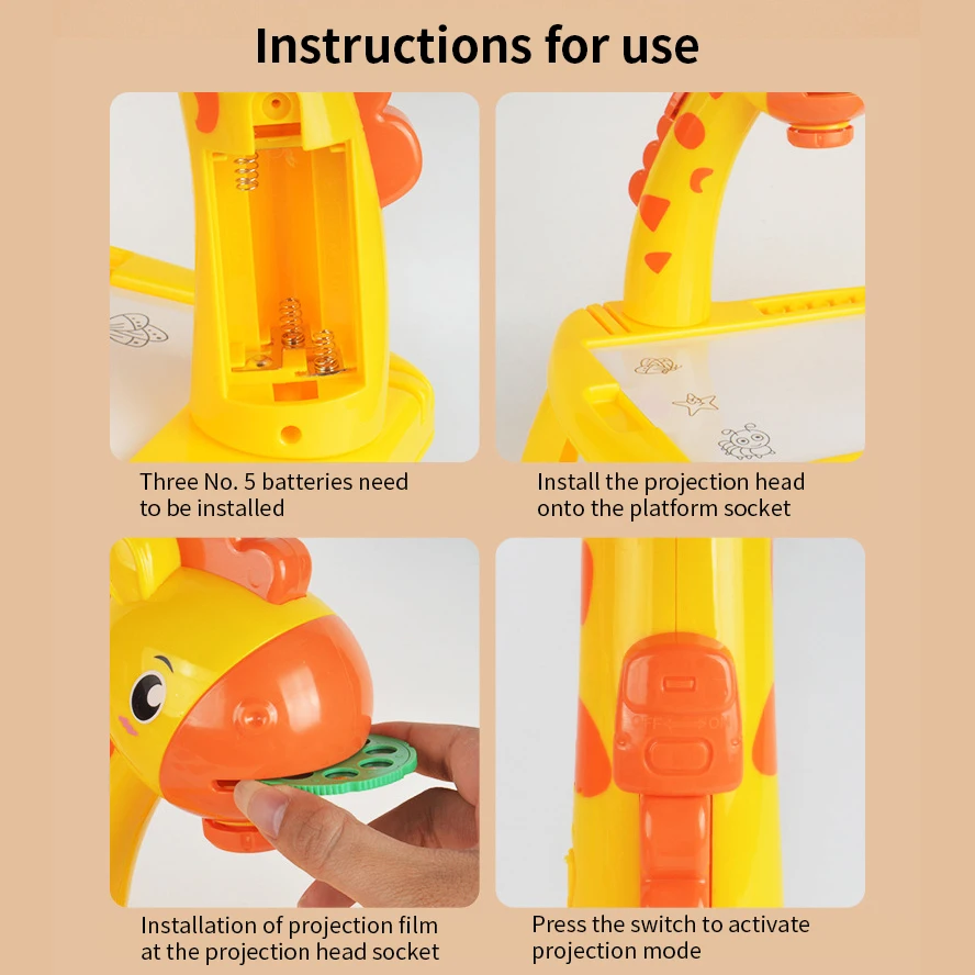 Kinderen Led Projector Art Tekentafel Speelgoed Kinderen Schilderbord Bureau Kunst Ambachten Educatief Leren Verf Gereedschap Speelgoed voor Meisje