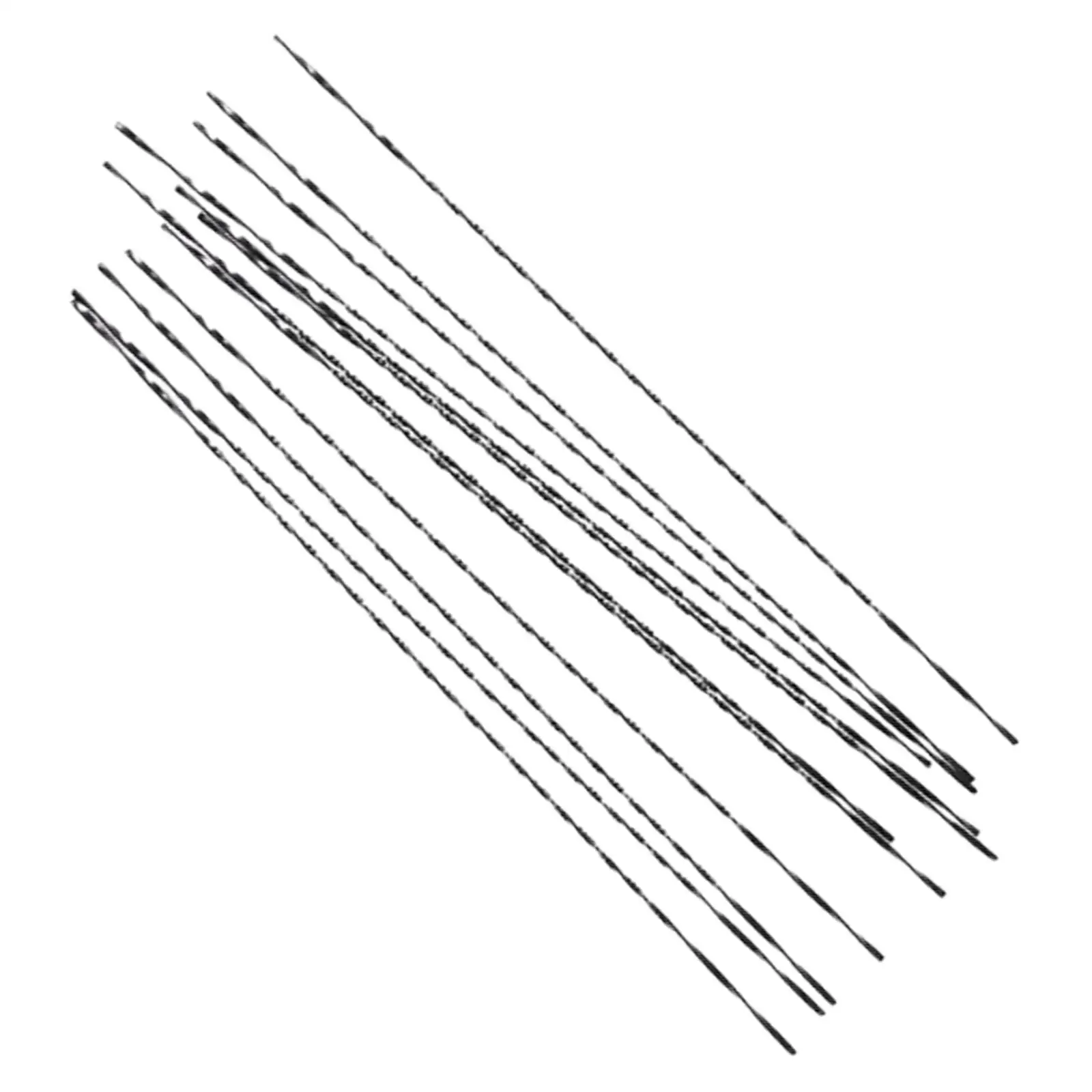 12Pcs Scroll Saw Blades Replacements Cutting Tools Carbon Steel for Crafts Sawing