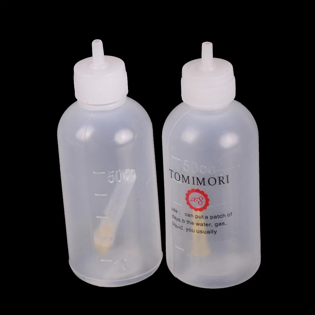 Dispensador de botellas de 50CC, punta de aguja dispensadora, pintura epoxi Loctite EFD, fluido-F(x), 1 ud.