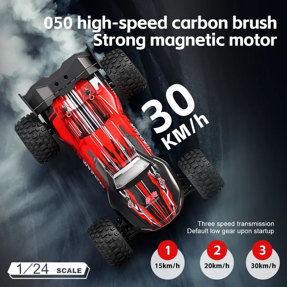 WLtoys 1:24 RC Racing Car 30KM/H 2.4G Remote Control