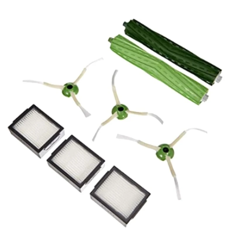 For Irobot Cleaning Supplement Set Suitable For I7 I7+ E5 E6 Series Sweeper Accessories Main Brush Side Brush Filter-AA78