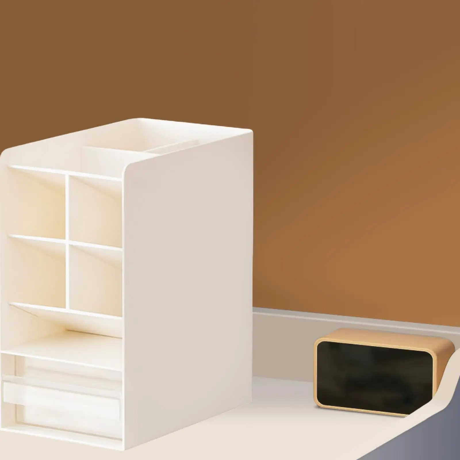 

Desktop Pen Holder Organization Desktop Storage Box for College Office Kids