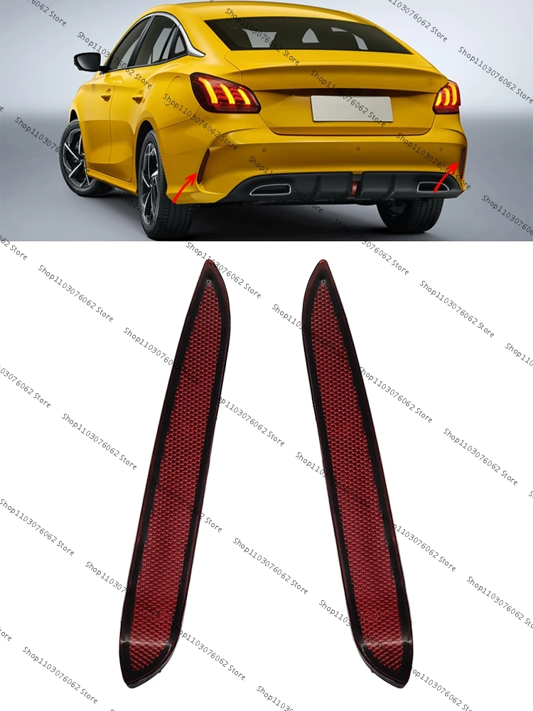 

For MG 5 MG5 MG Gt 2021 2022 2023 Rear Bumper Fog Light Reflector Stop Light Fog Lamp Brake Lamp Warning Lamp