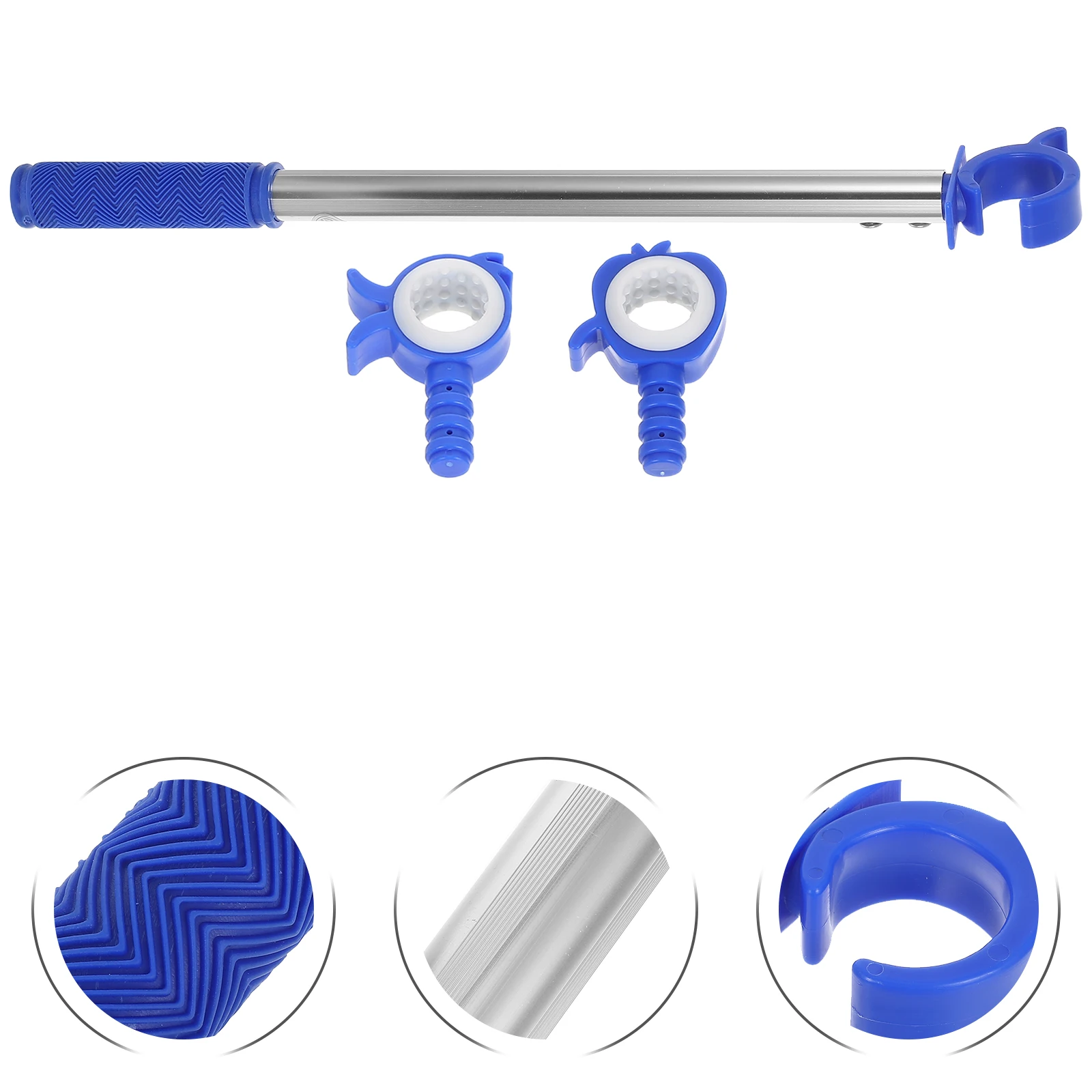 Adjustable Window Opener Pole Heavy Duty Telescopic Rod Easy Operation Durable Design High Window Accessory Tool Hook Blinds