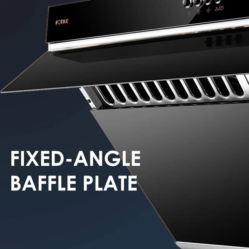 FOTILE JQG7522 30" Range Hood Unique Side-Draft Design for Under Cabinet or Wall Mount Modern Kitchen Vent Hood