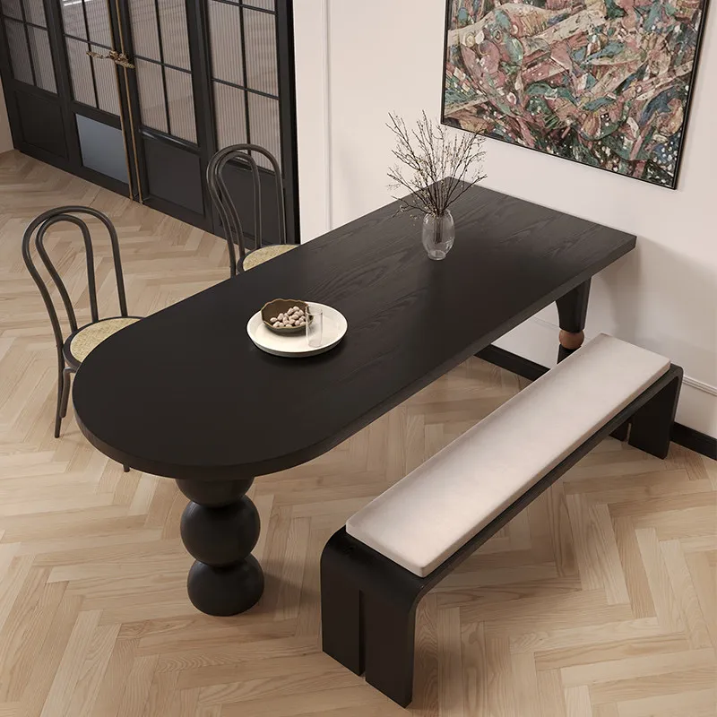Transformation Dining Tables Modern Rustic Cuisine Stove Narrow Dining Tables Lounge Desk Mesas Comedor Marble Furniture