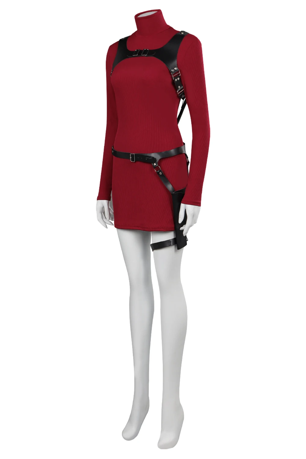 Ensemble de olympiques de cosplay Evil 4 Ada Wong pour femmes adultes, accessoires de jeu, déguisement de carnaval d\'Halloween, accessoires